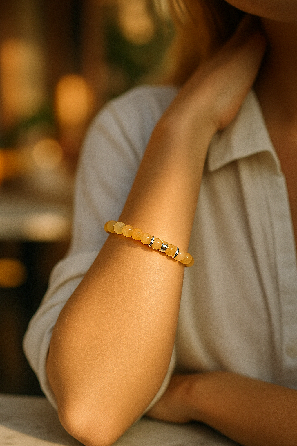 Bracelet - Citrine Stone