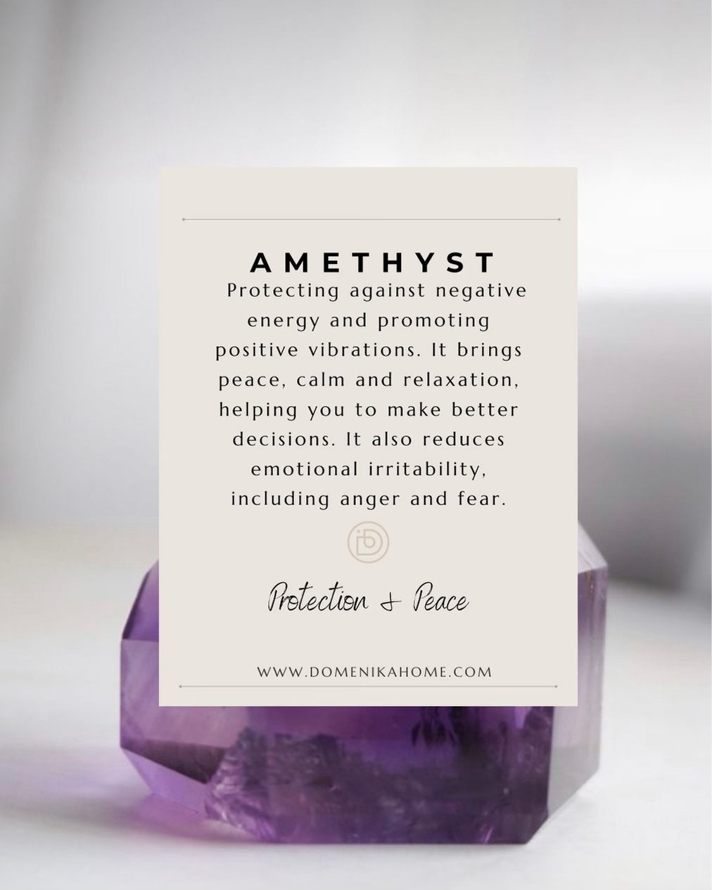 Gold-Plated Amethyst Bracelet