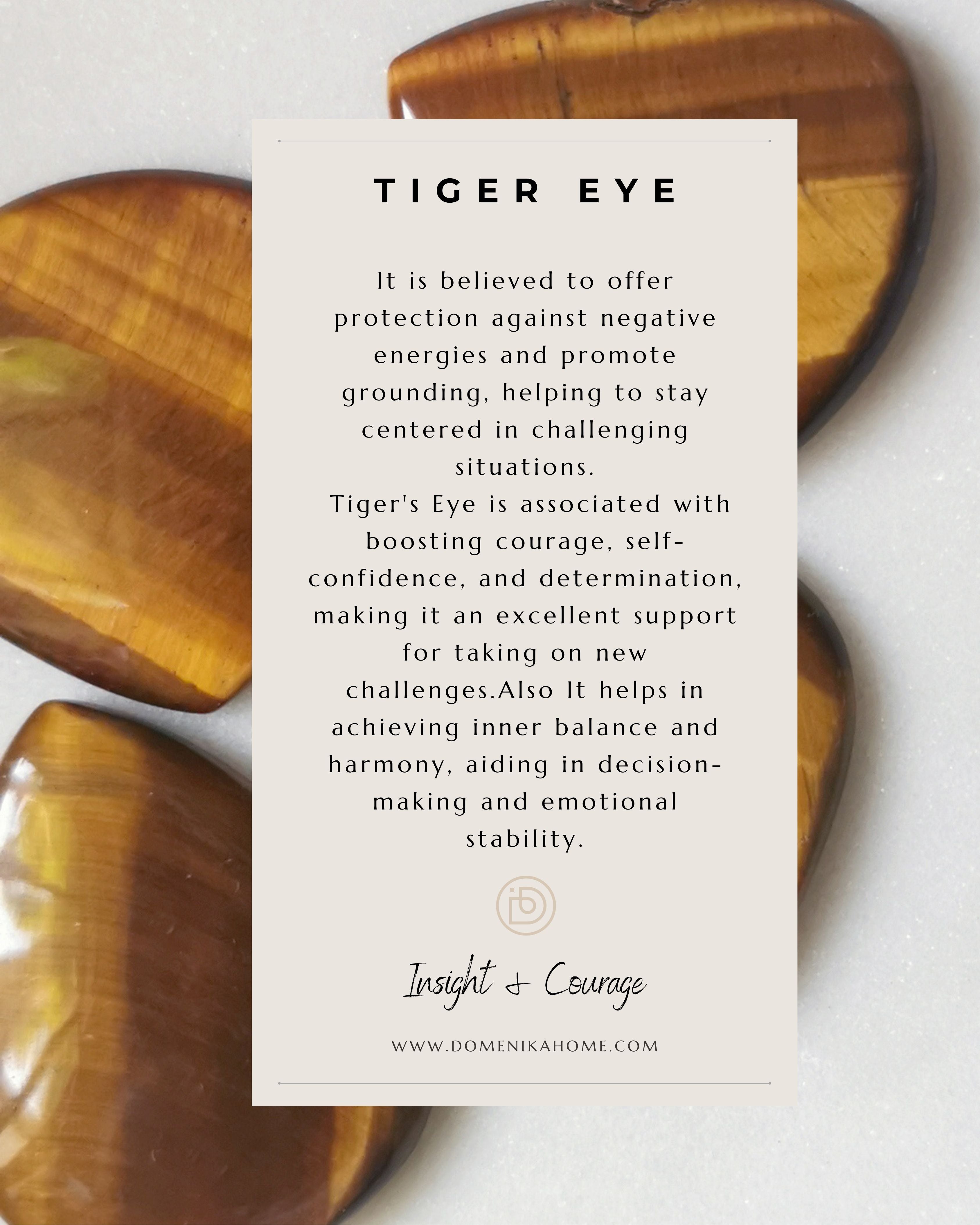 Energy & Balance Bracelet - Tiger&