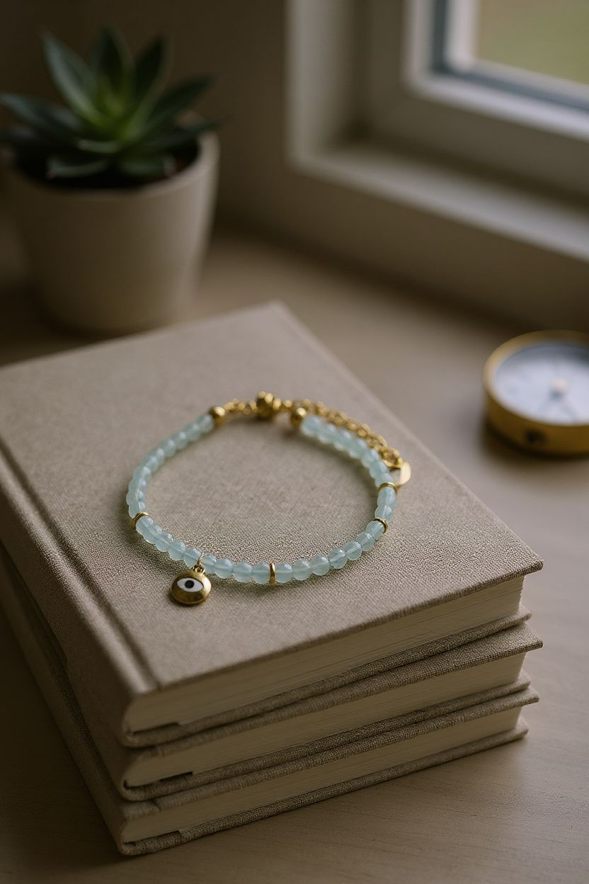 Guardian Waves Bracelet - Aquamarine