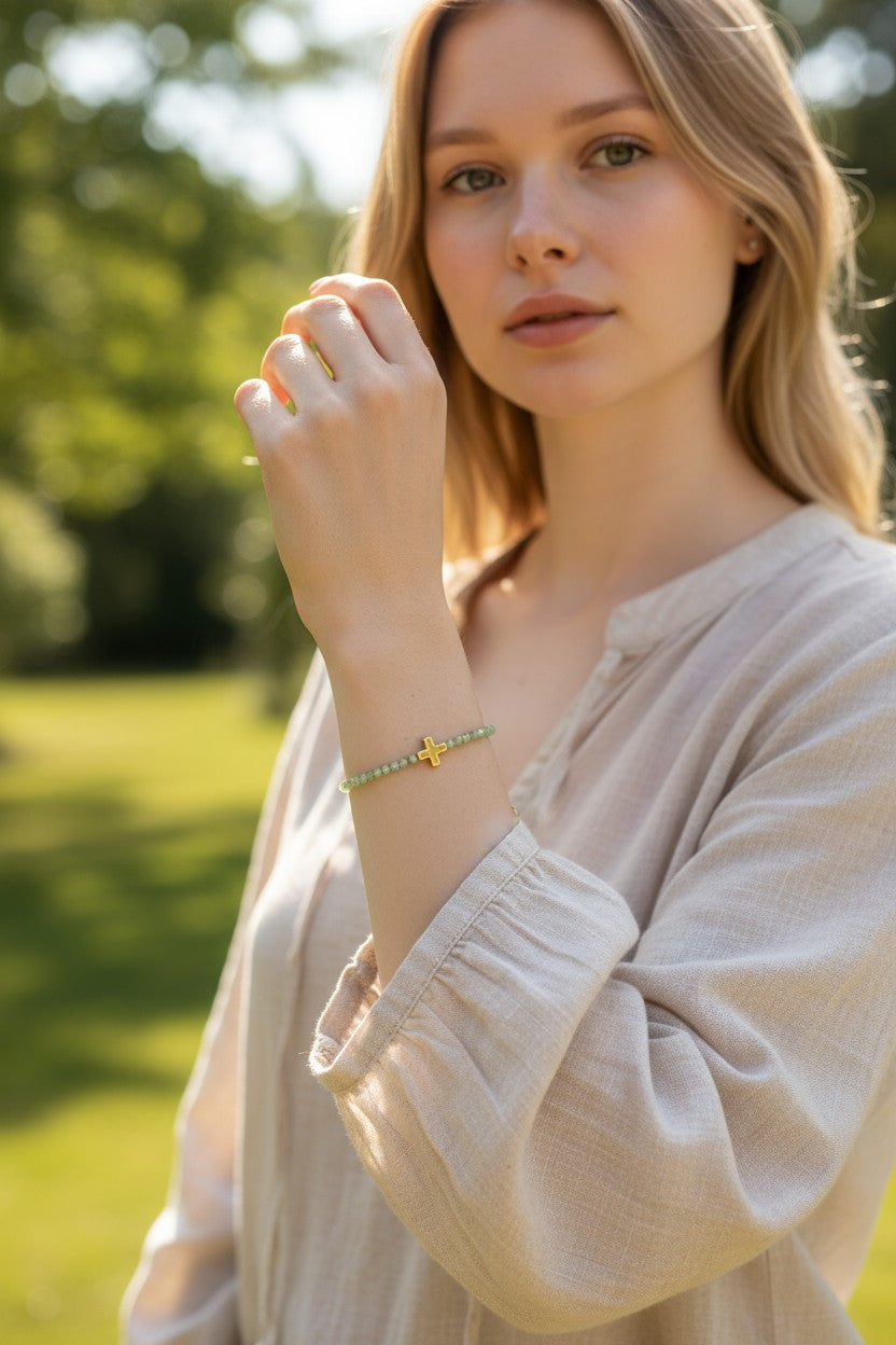 Faith & Hope Bracelet - Peridot