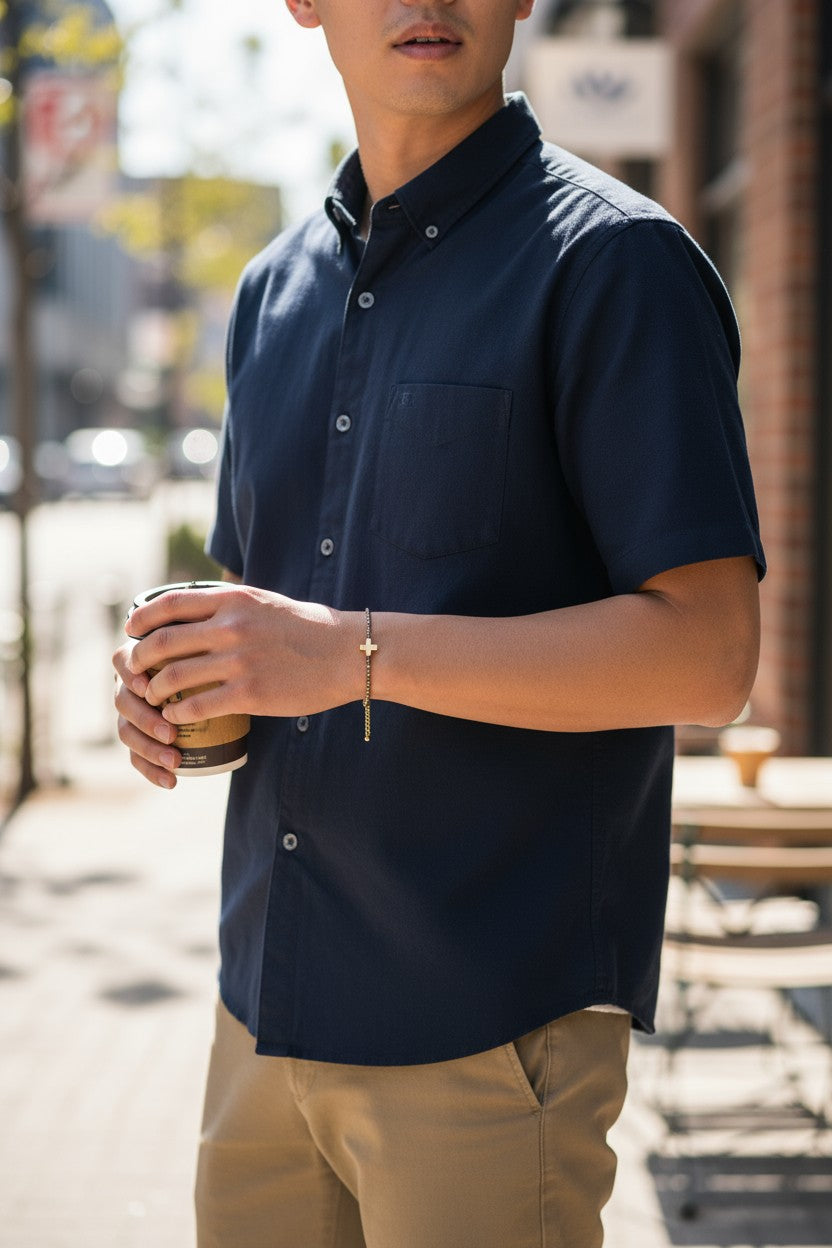 Strength & Protection Bracelet - Pyrite