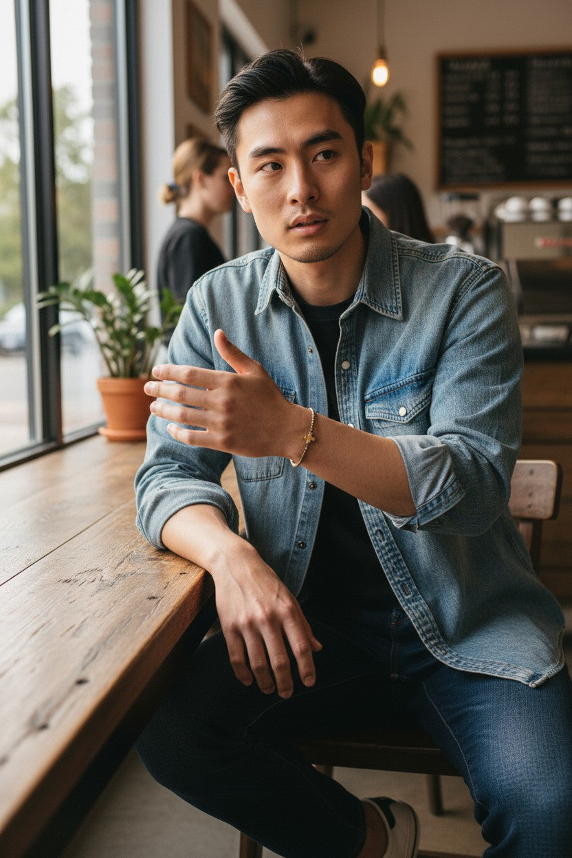 Strength & Protection Bracelet - Pyrite
