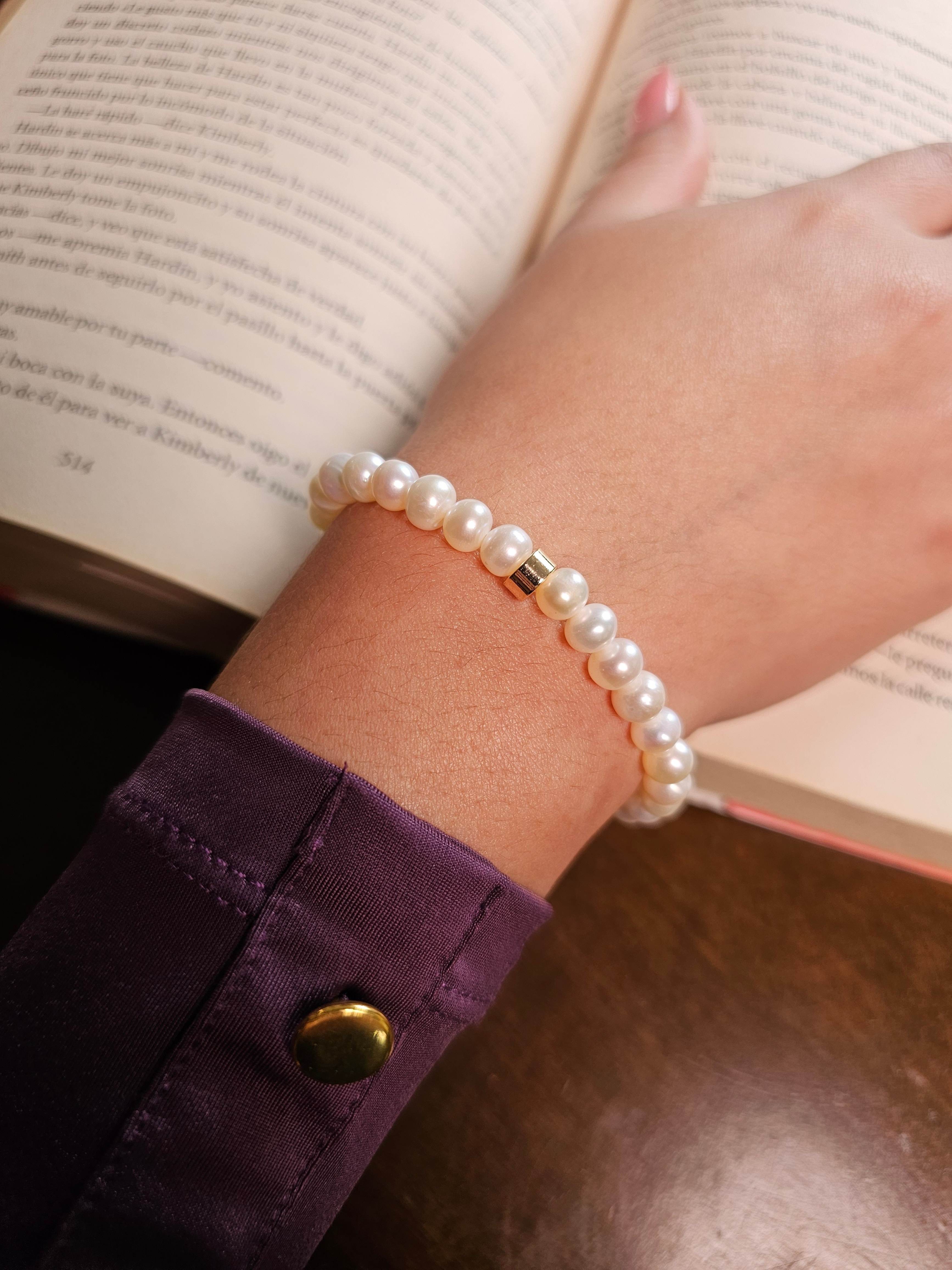 Eternal Grace Bracelet - Pearl