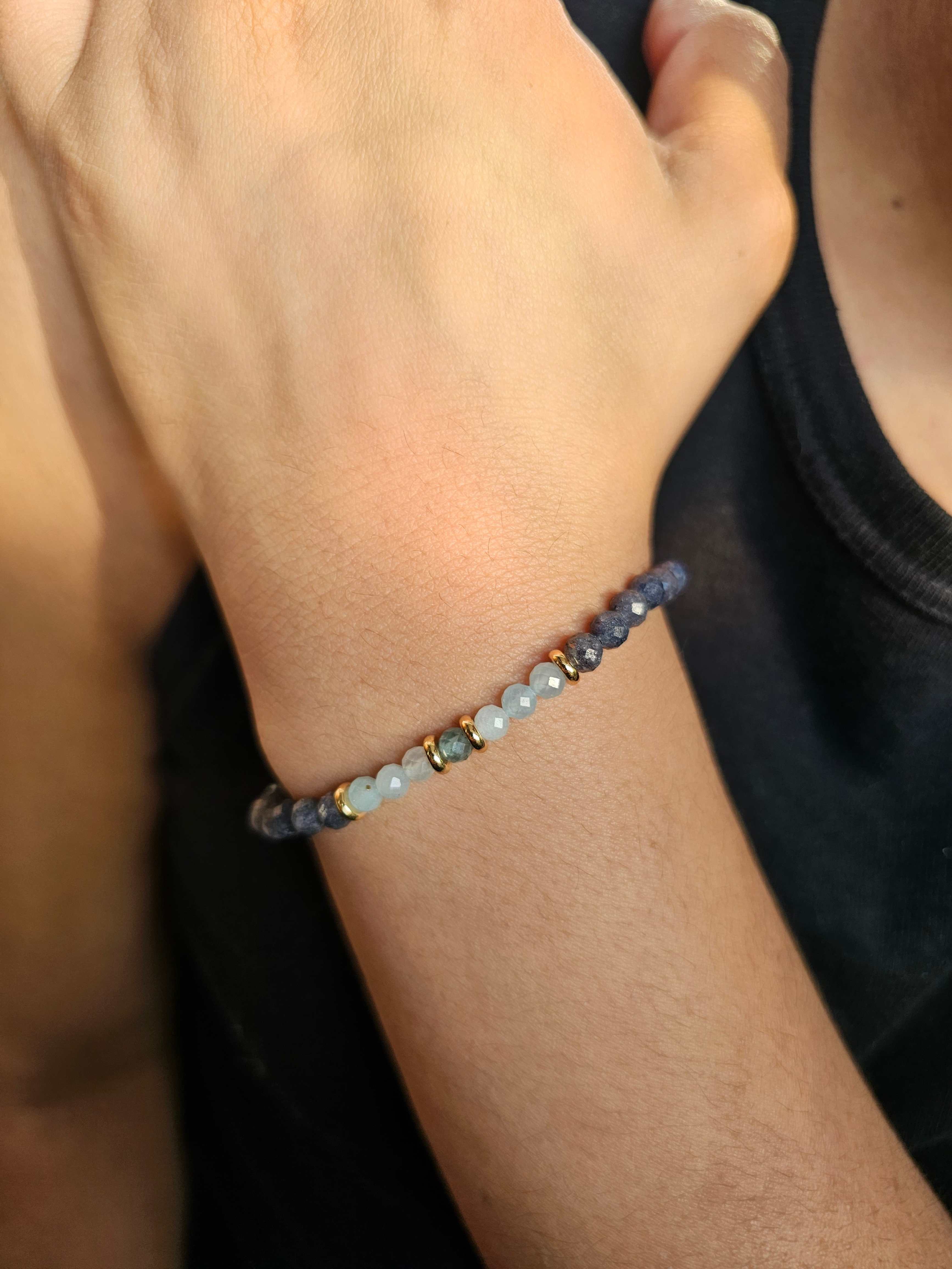 Sapphire & Aquamarine Bracelet