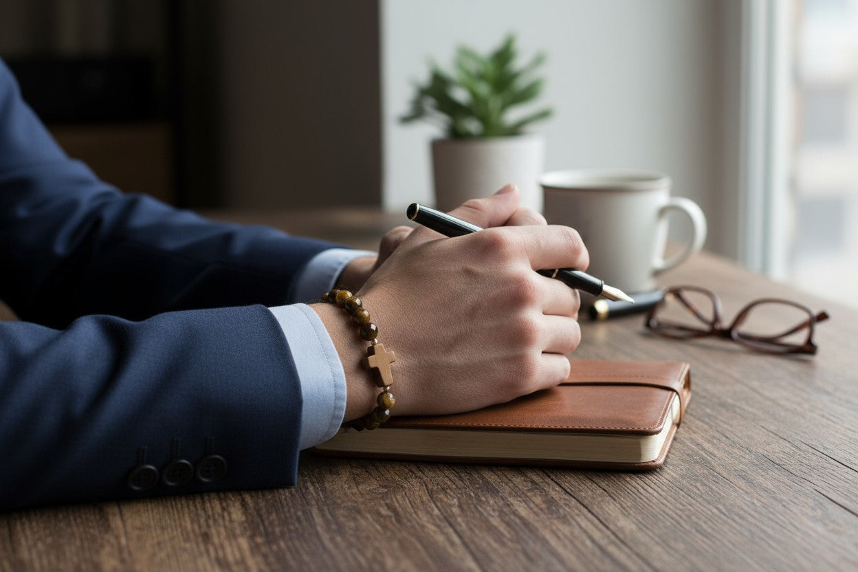 Unshakable Faith Bracelet - Tiger&