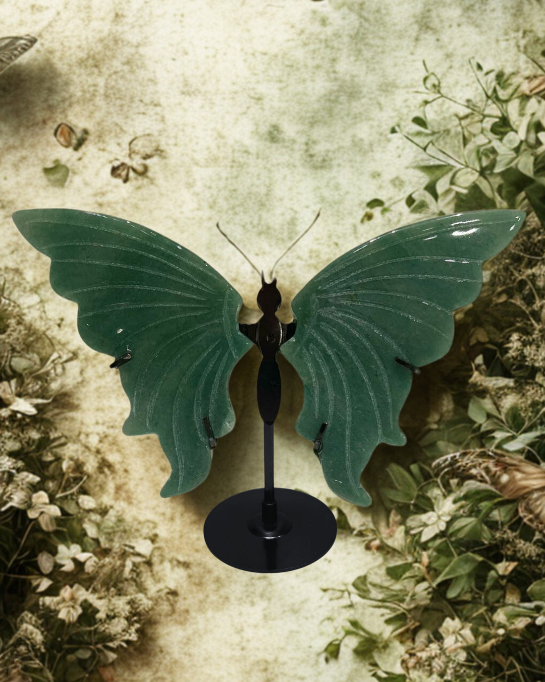 Green Aventurine Butterfly