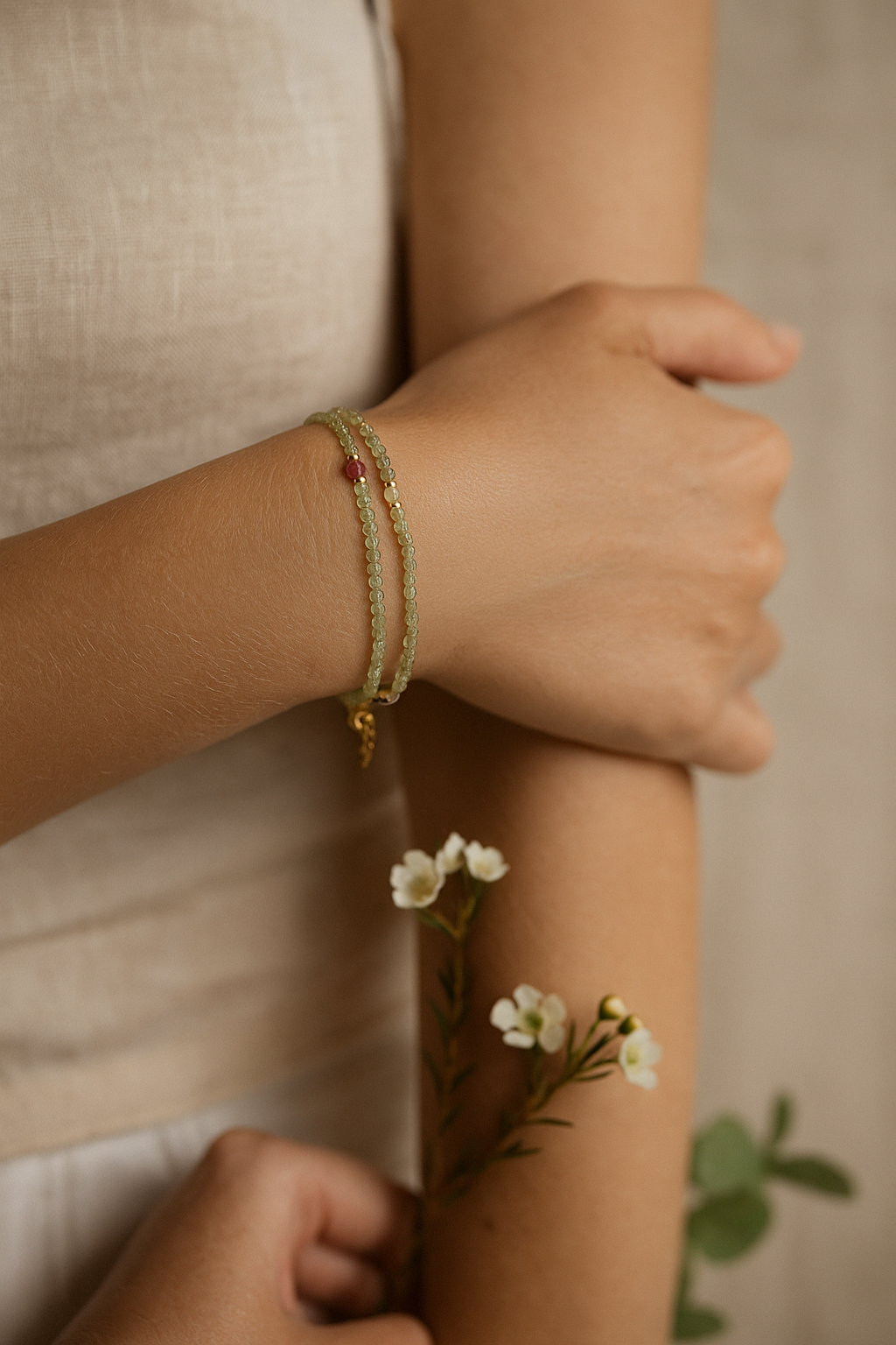 Joyful Abundance Bracelet - Peridot