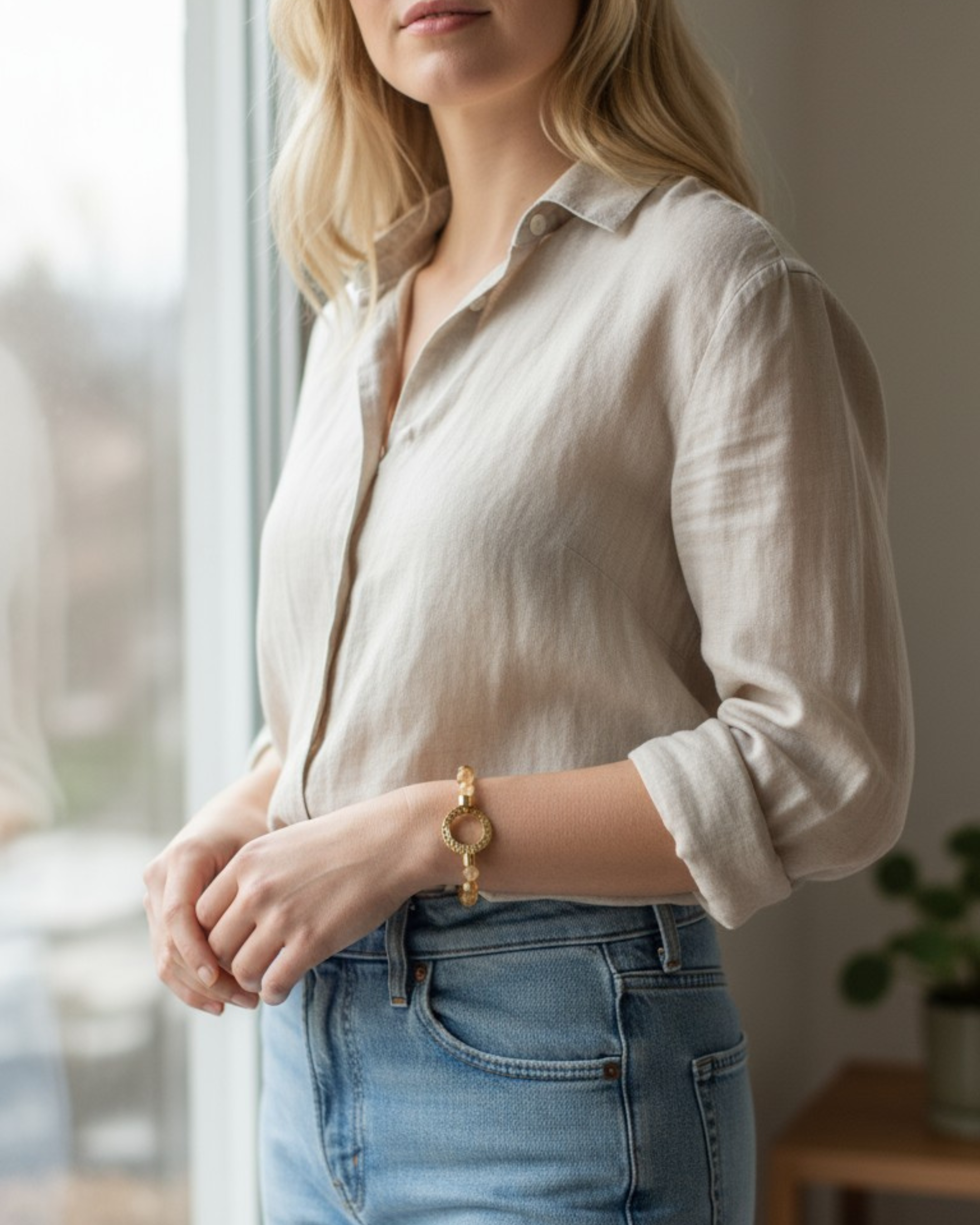 Golden Light  Bracelet - Citrine