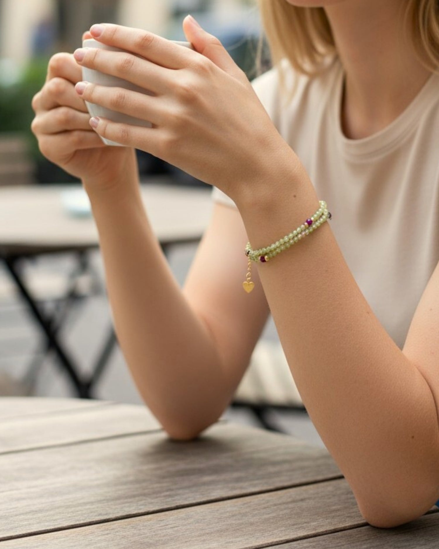 Joyful Abundance Bracelet - Peridot