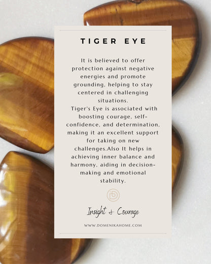 Energy &amp; Balance Bracelet - Tiger&