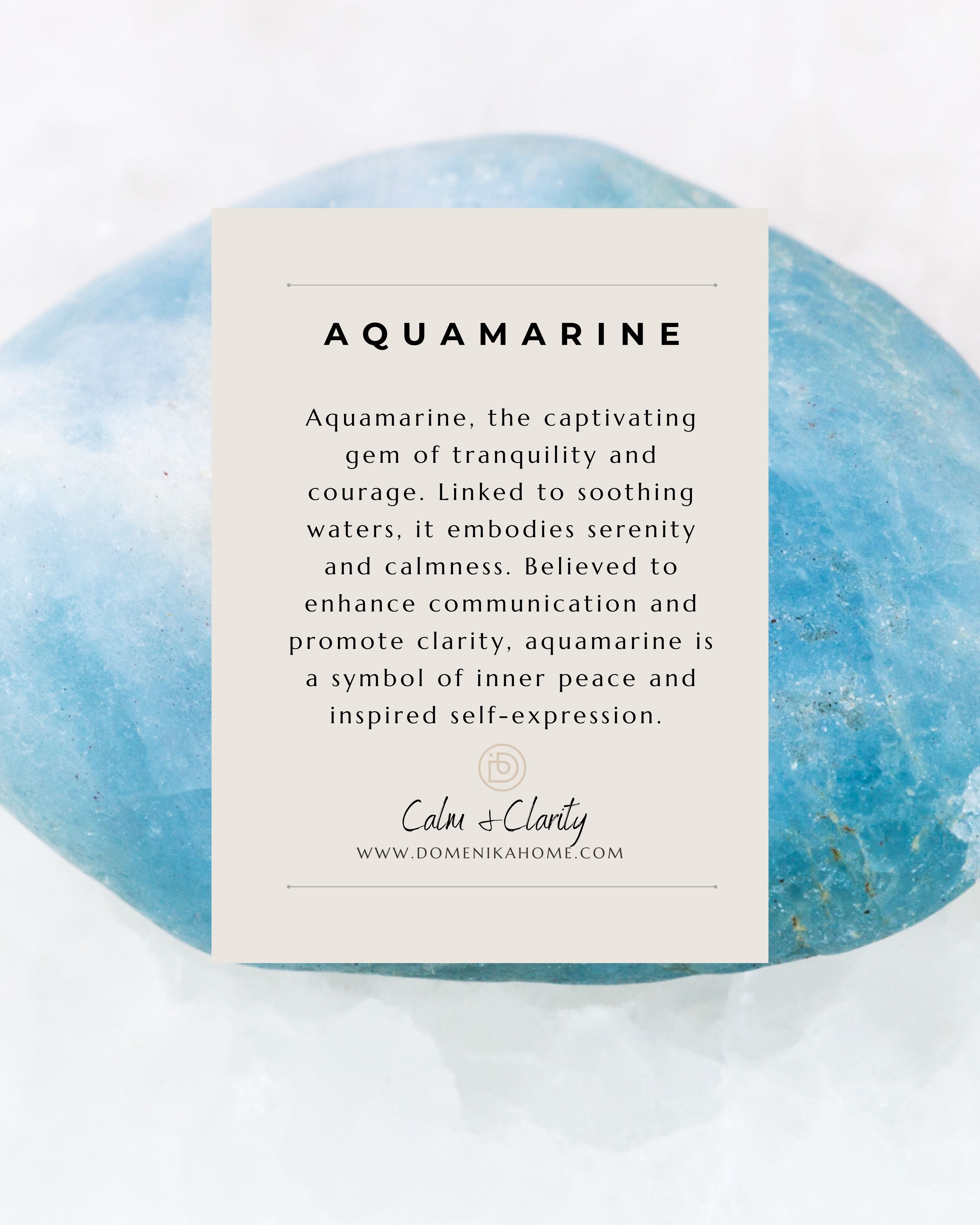 Guardian Waves Bracelet - Aquamarine