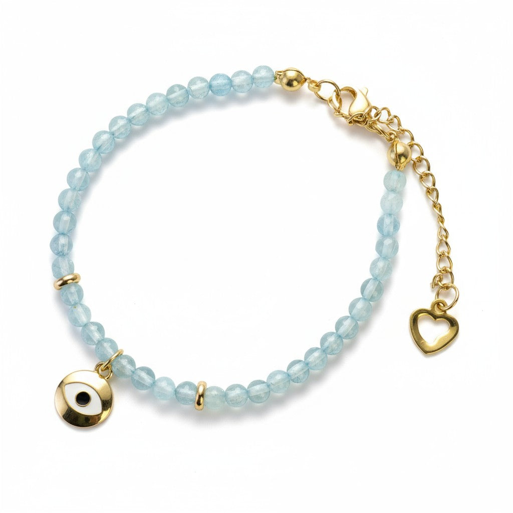 Guardian Waves Bracelet - Aquamarine