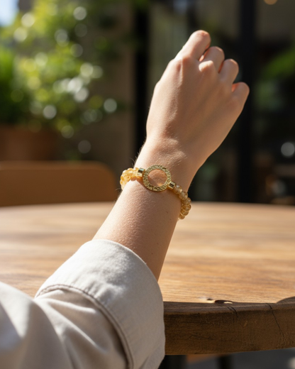Golden Light  Bracelet - Citrine