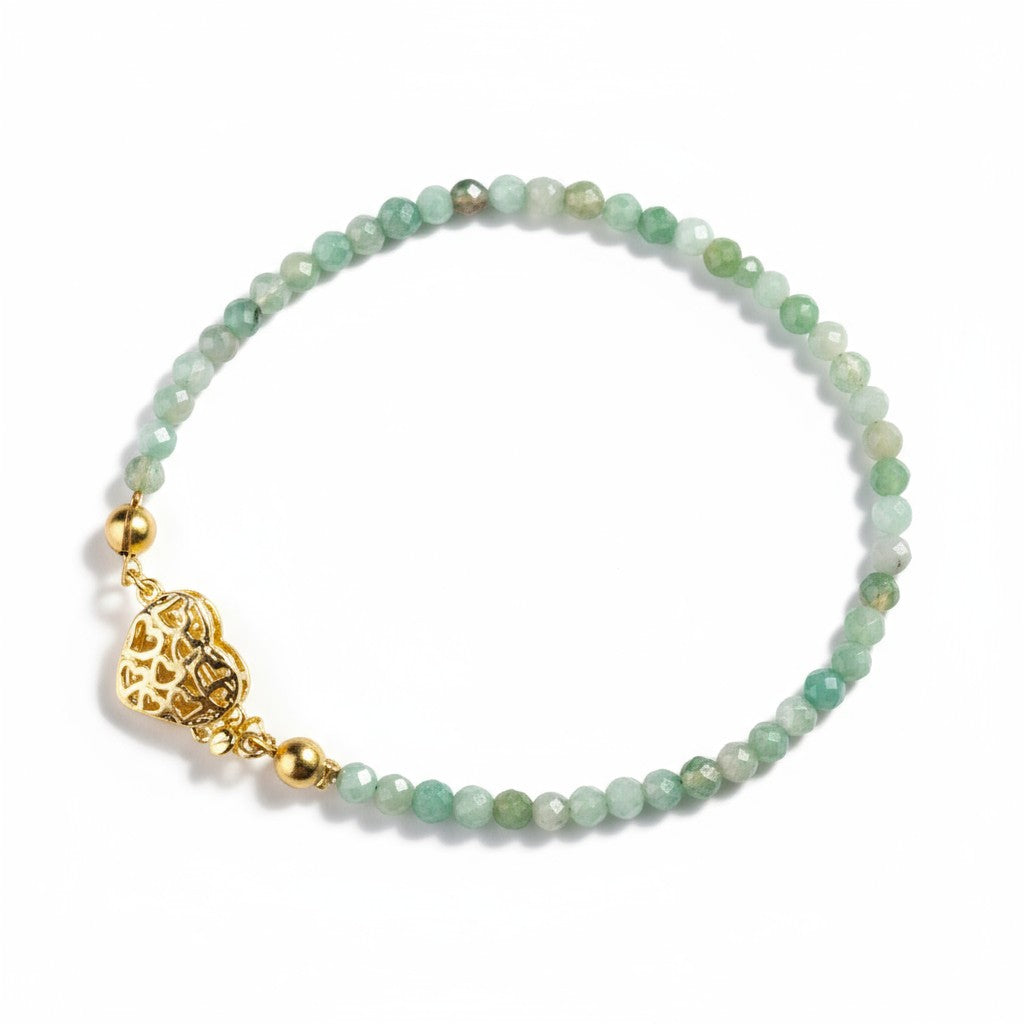 Heart of Renewal Bracelet - Emerald