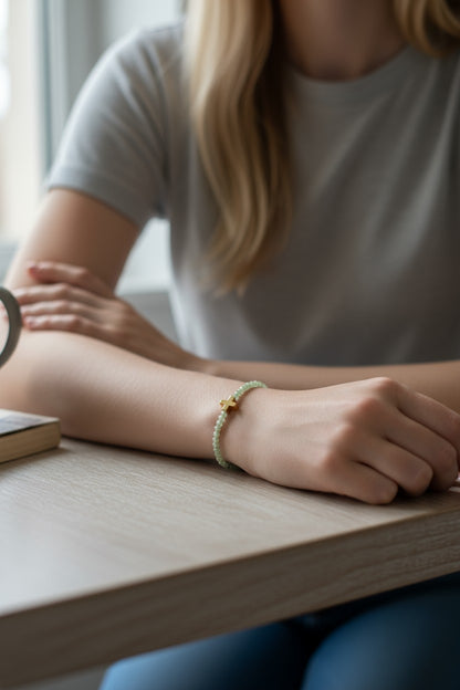 Faith &amp; Hope Bracelet - Peridot