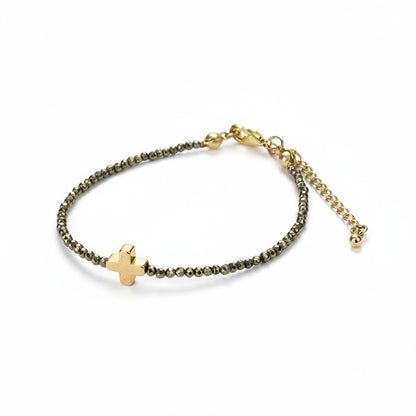 Strength &amp; Protection Bracelet  - Pyrite