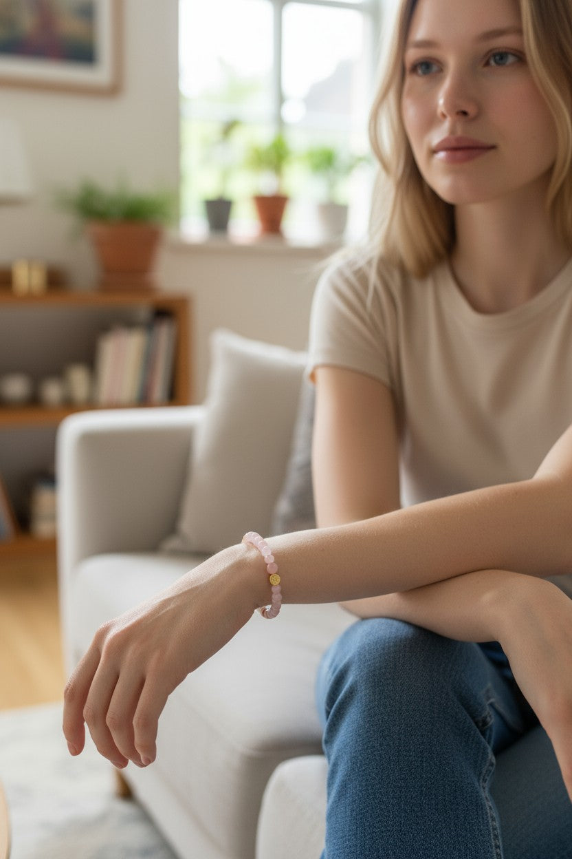 Bracelet - Rose Quartz Stone