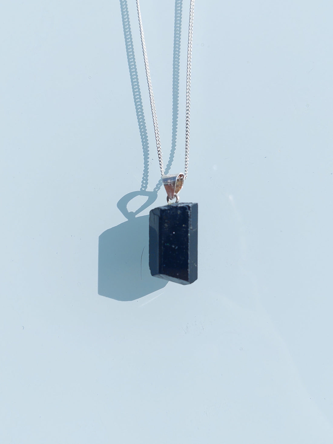 Necklace Black Stone Silver 925