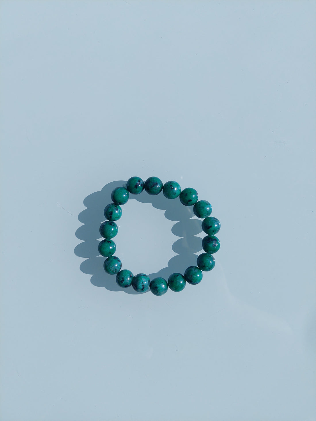 Bracelet - Deep Green Jasper Stone