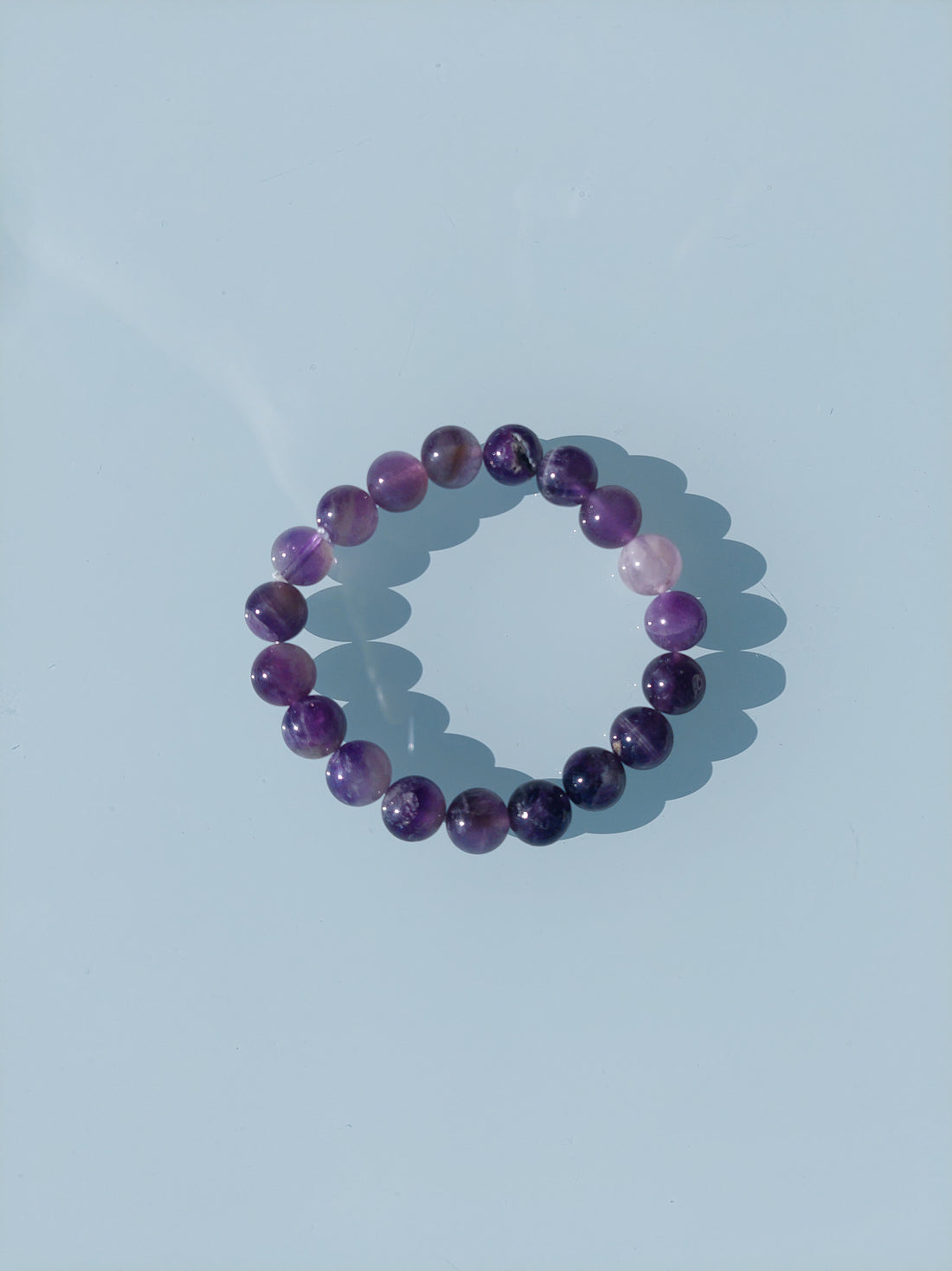 Bracelet - Purple Amethyst Stone