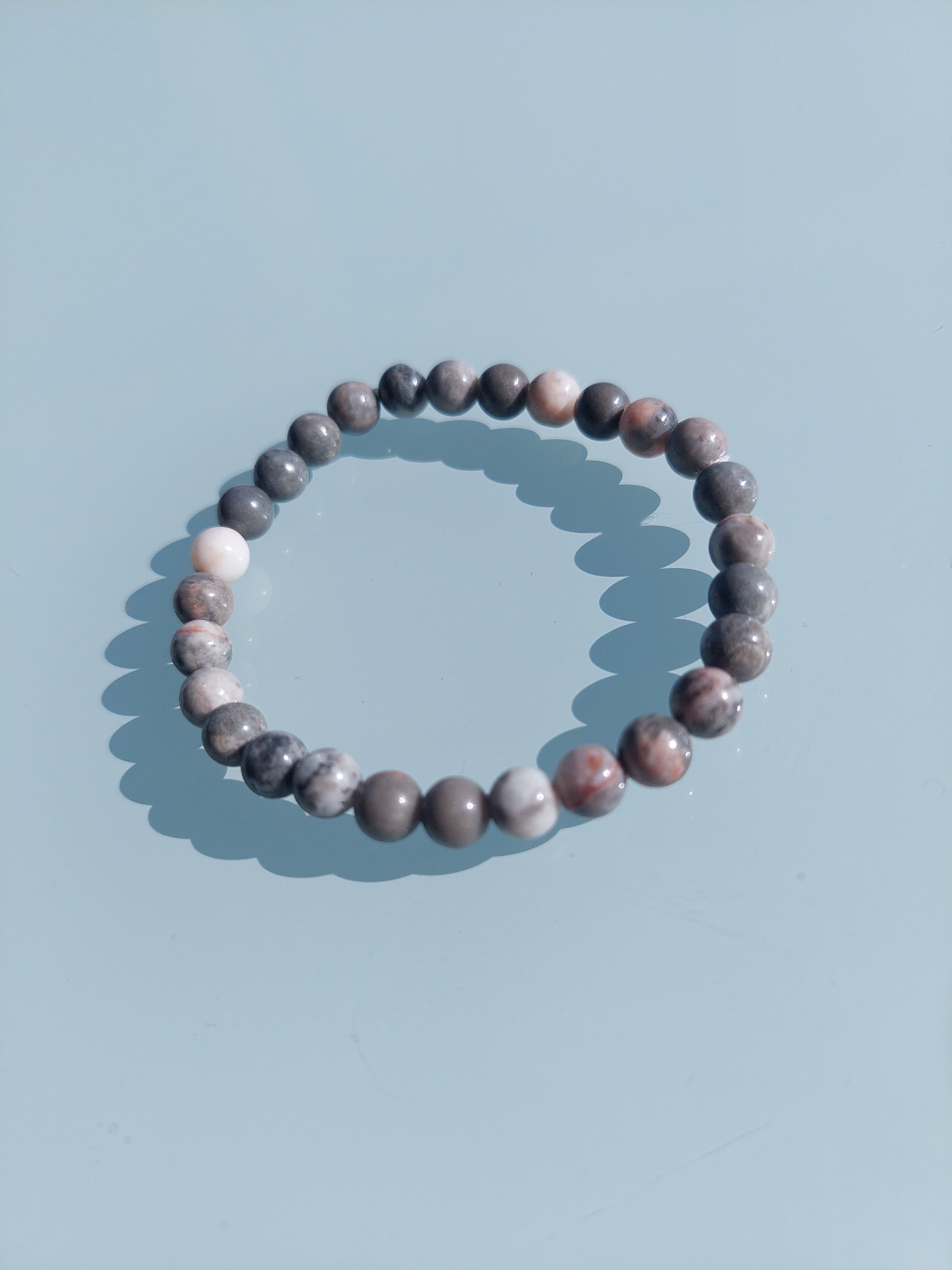 Bracelet - Grey Jasper Stone