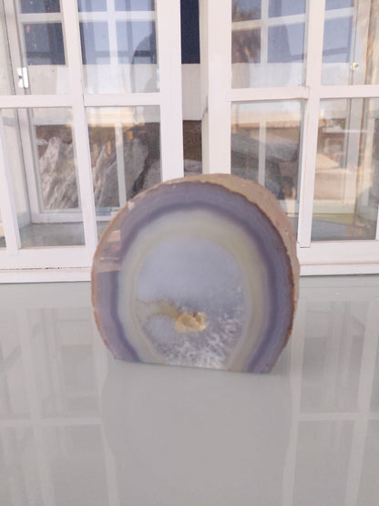 Decor - White Agate Stone