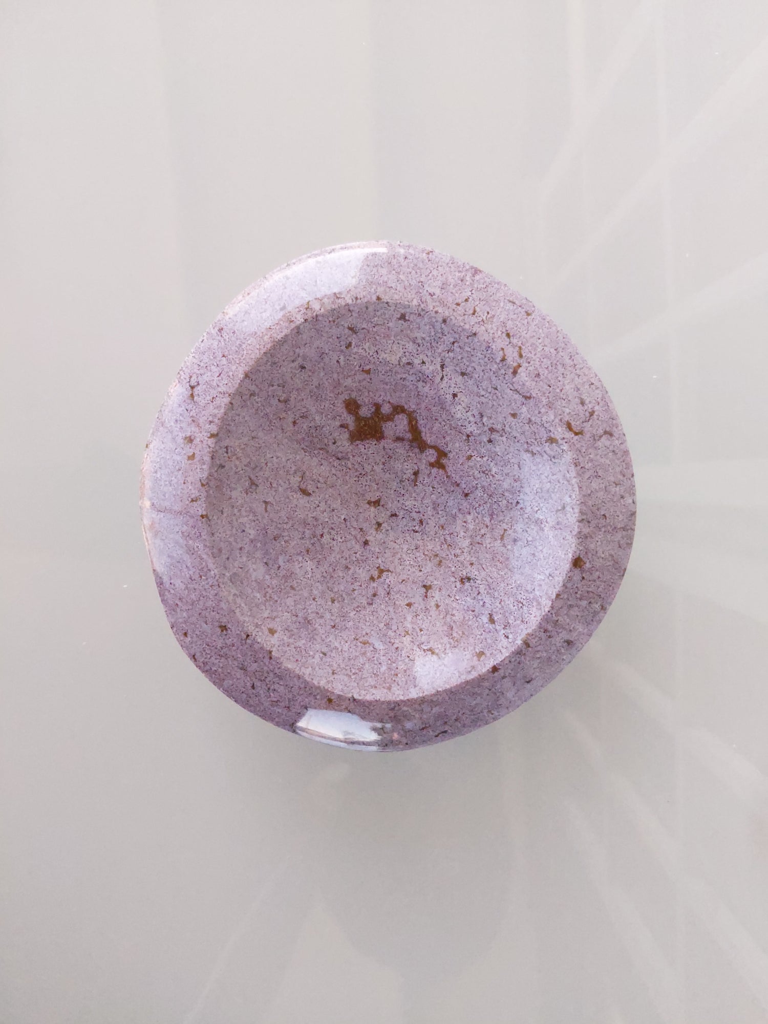 Soap Dish - Purple Jasper Stone