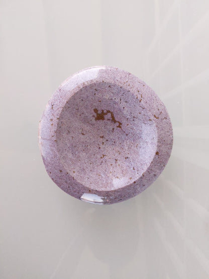 Soap Dish - Purple Jasper Stone