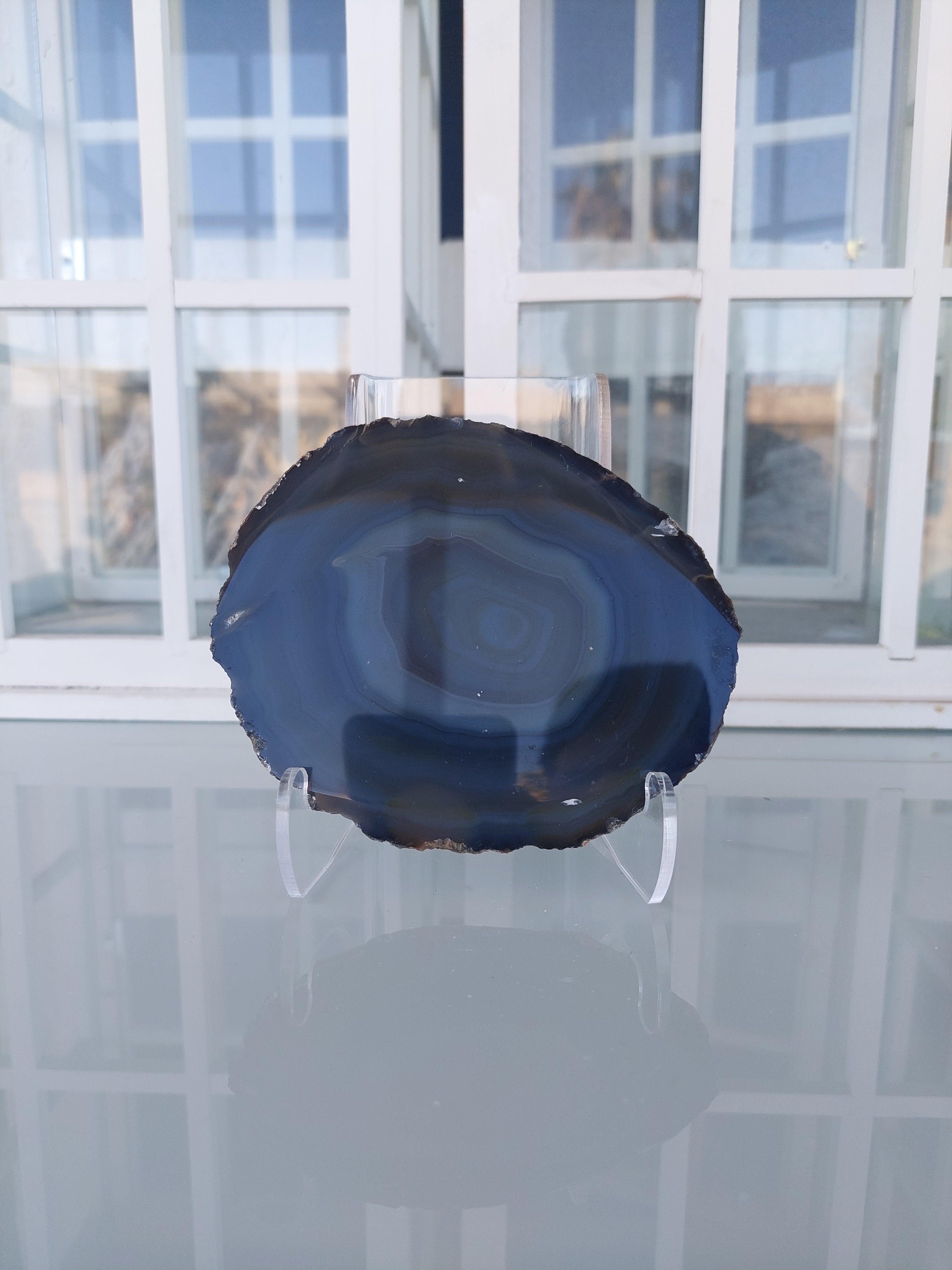 Decor - Blue Agate Stone M