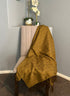 Alpaca Throw Blanket Gold Kusi 60% - Domenika