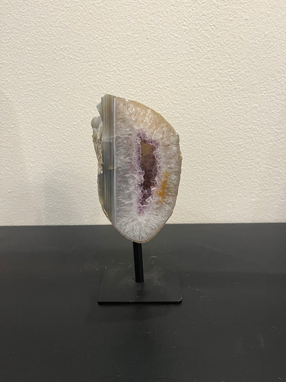 Decor - White/Rose Amethyst Stone