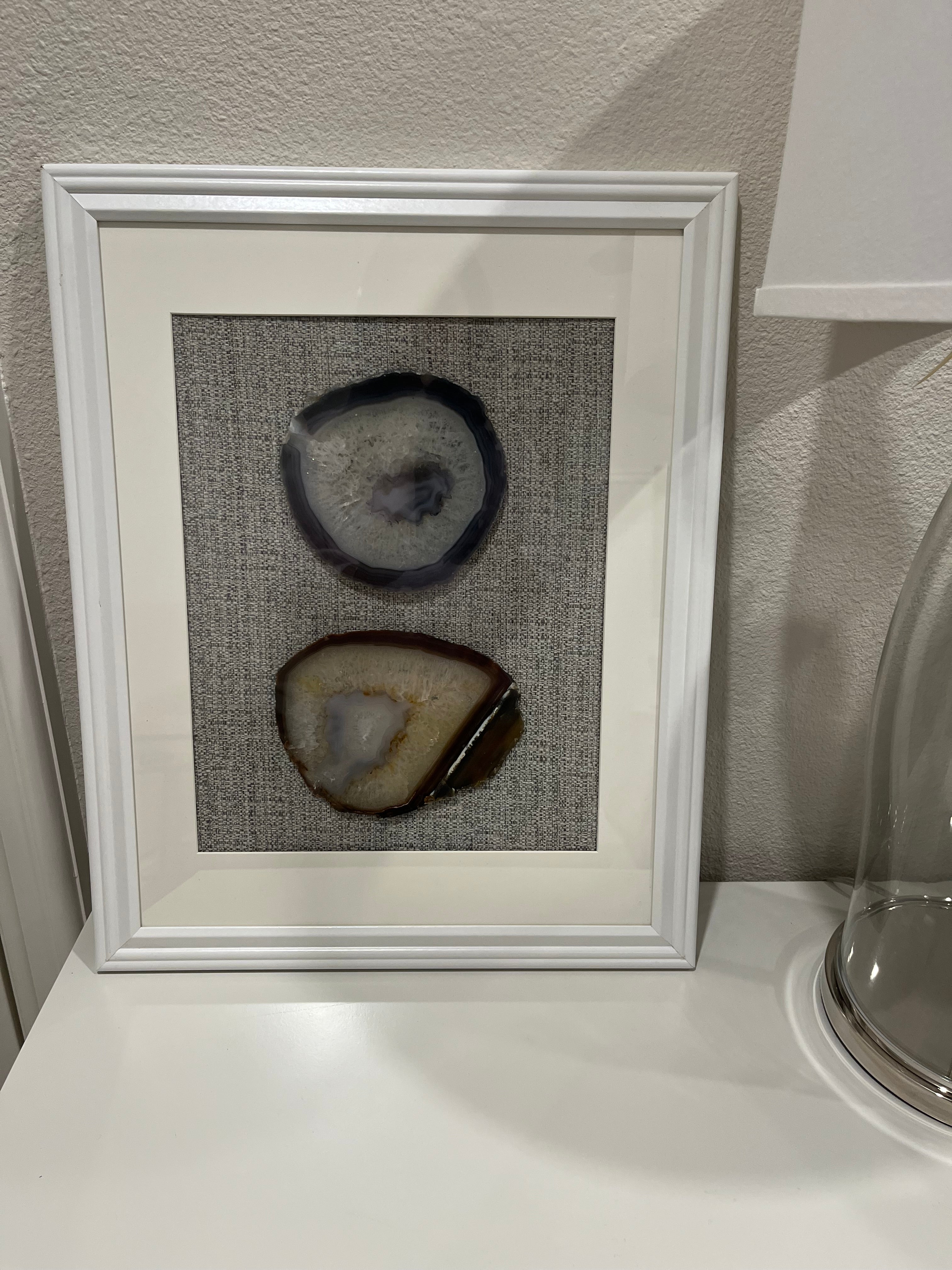 Frame Grey/Brown Agate Stone Large