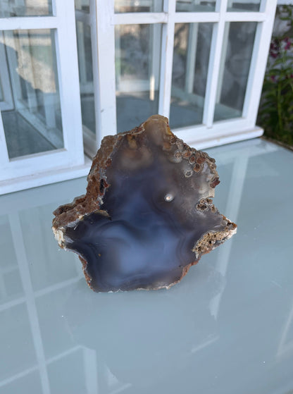 Decor - Blue Agate Stone