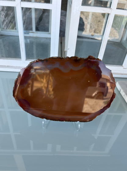 Decor - Brown Agate Stone Large