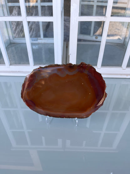 Decor - Brown Agate Stone Large