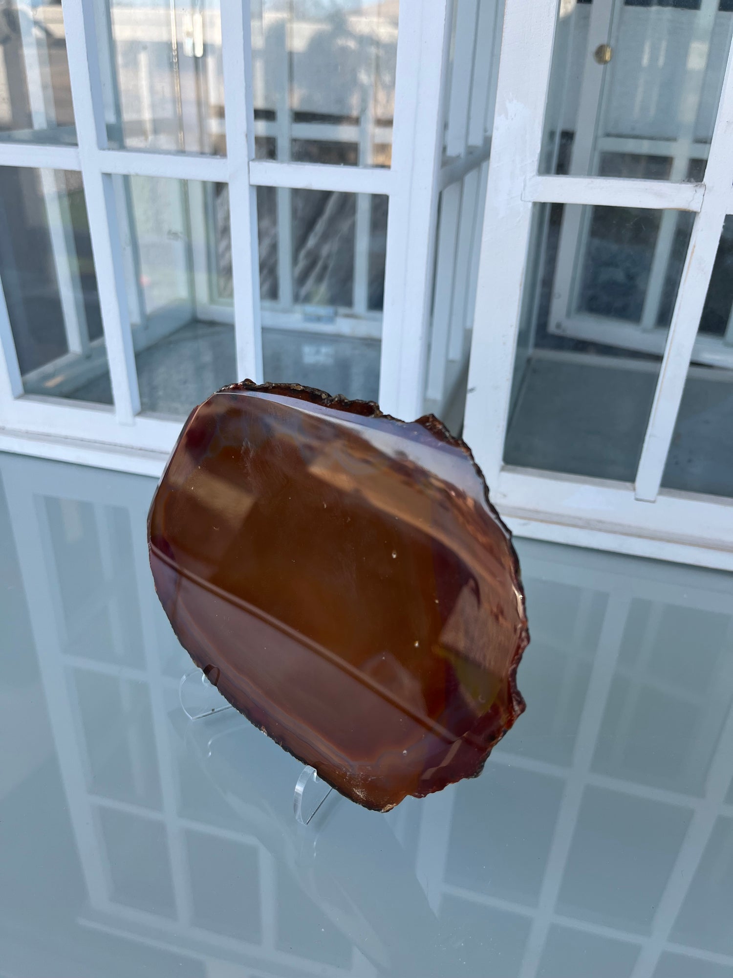 Decor - Brown Agate Stone Large