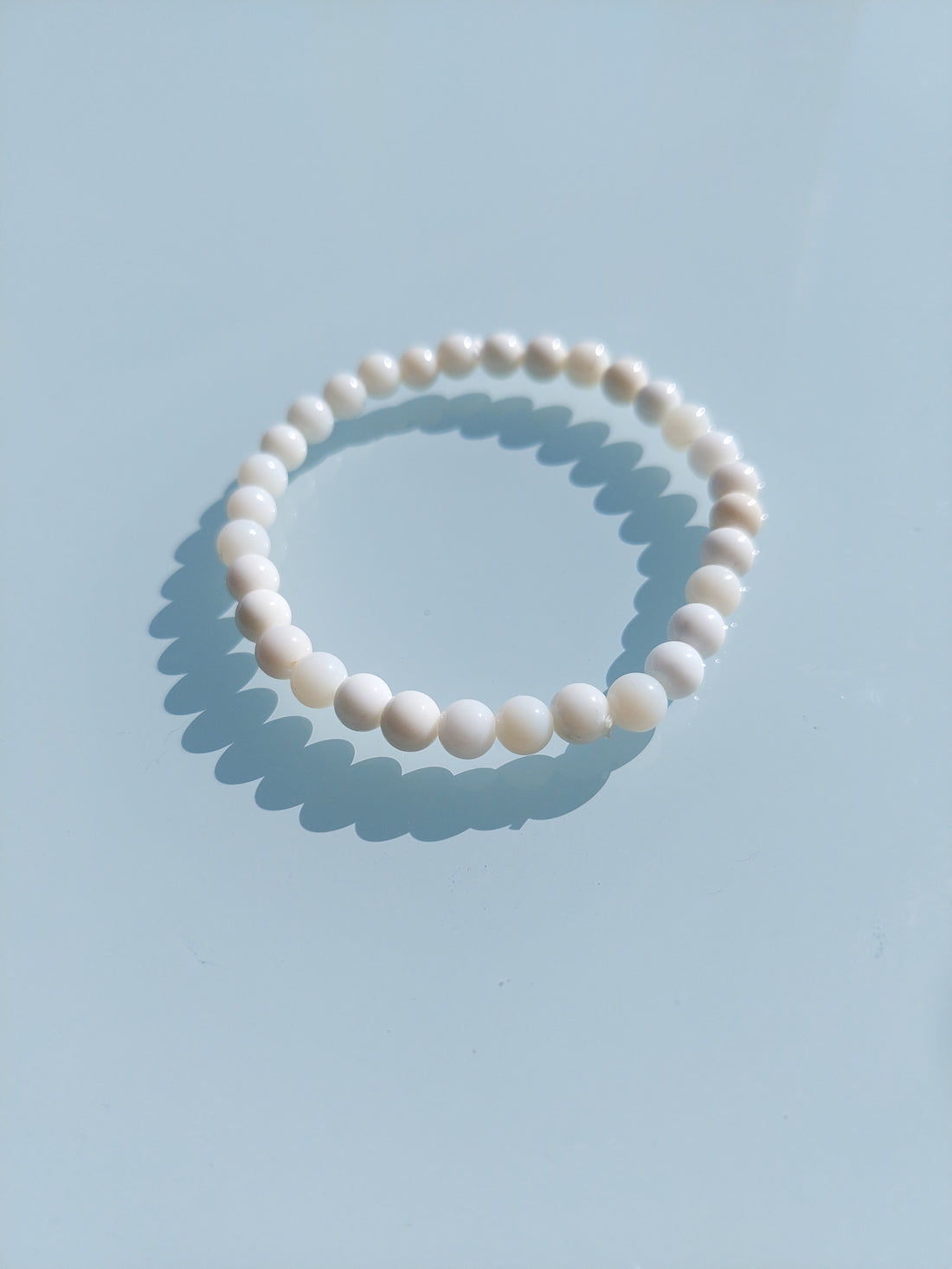 Bracelet - White Agate Stone