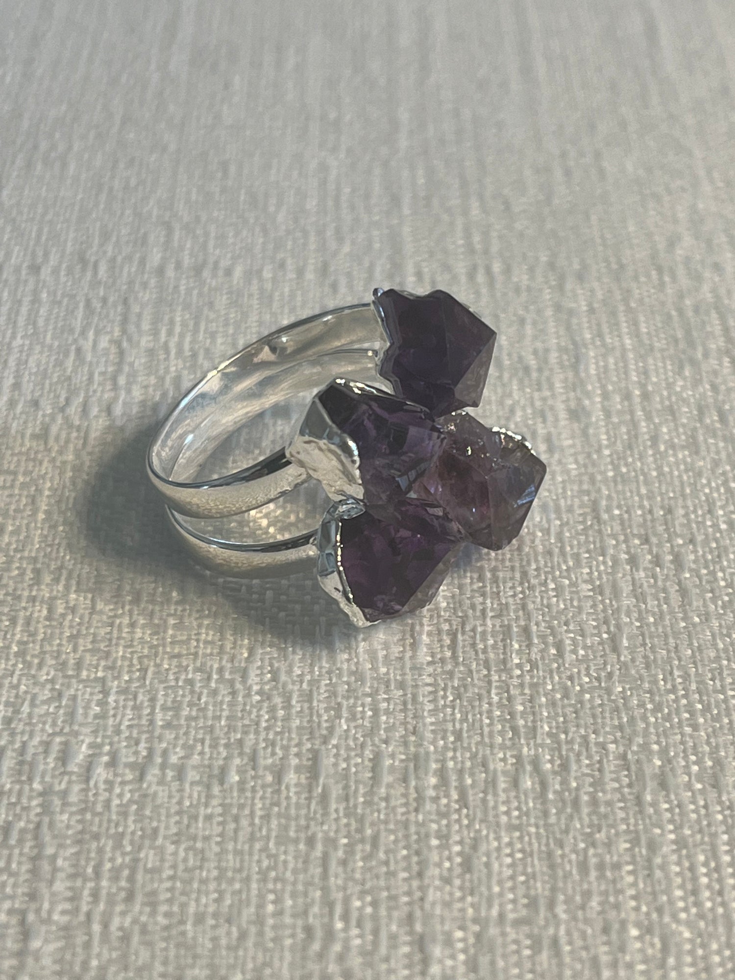 Ring - Amethyst Four Stones